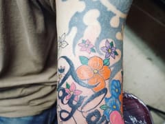 Electric Sunset Tattoo