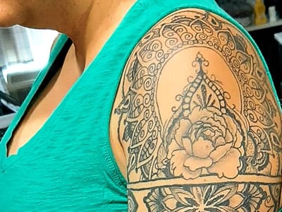 Electric Sunset Tattoo