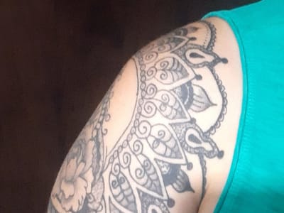 Electric Sunset Tattoo