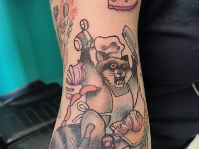 Electric Tiger Tattoo