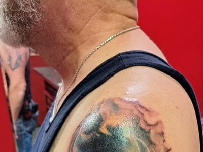 Emerald Monkey Tattoo