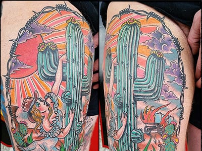 Eternal Courage Tattoo