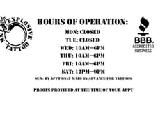 Explosive Ink Tattoo