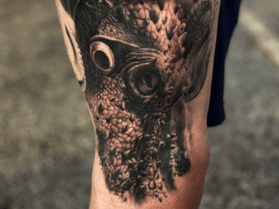 Faces in the Dark Tattoo