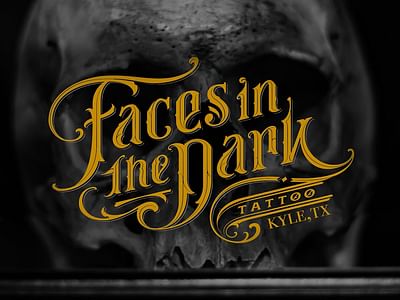 Faces in the Dark Tattoo