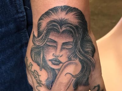 Flaming Sword Tattoo