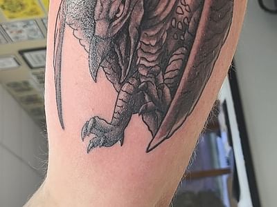 Flying Pig Tattoo