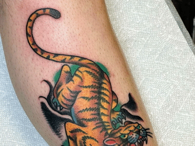 Flying Tiger Tattoo