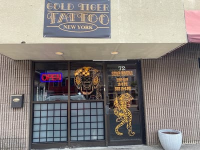 Gold Tiger Tattoo Henry street
