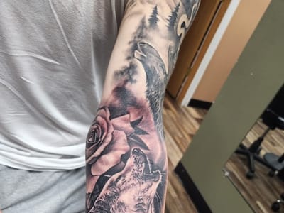 Golden Dragon Tattoo