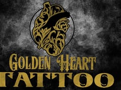 Golden Heart Tattoo