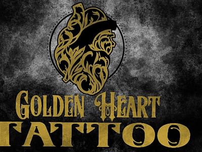 Golden Heart Tattoo