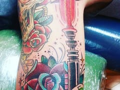 Green Panther Tattoo