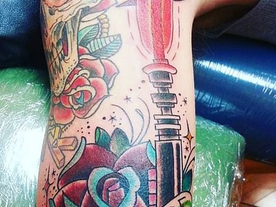 Green Panther Tattoo