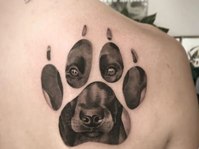 Green Panther Tattoo