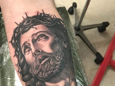 Green Panther Tattoo