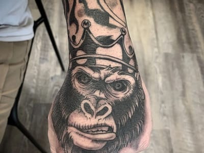 Green Panther Tattoo