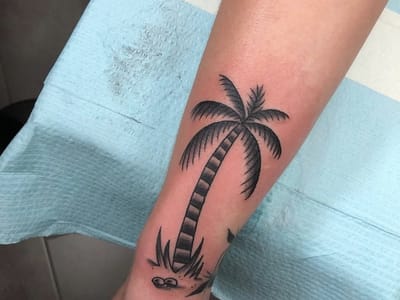 Hand Over Heart Tattoo