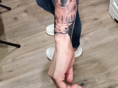 Happy Client Tattoo