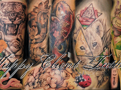 Happy Client Tattoo