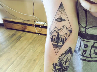 Heart & Dagger Tattoo