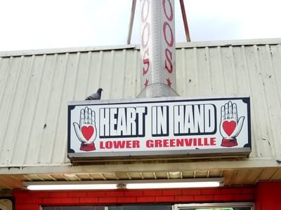 Heart In Hand : Lower Greenville