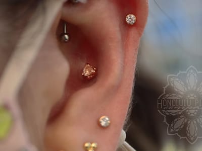 Honolulu Piercing Company at Skin Deep Tattoo Waikiki