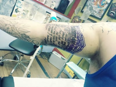 Horseshoes and Hand Grenades Tattoo