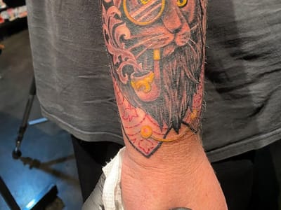 Howling Sorcery Tattoo