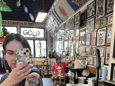 Iron and Gold Tattoo