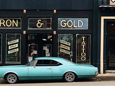 Iron and Gold Tattoo