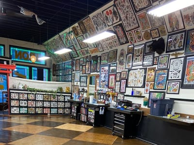 Iron and Gold Tattoo