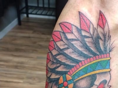 King of Hearts Tattoo (NO PIERCING)