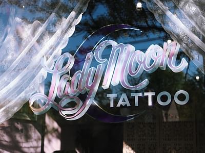 Lady Moon Tattoo