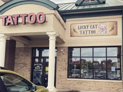 Lucky Cat Tattoo