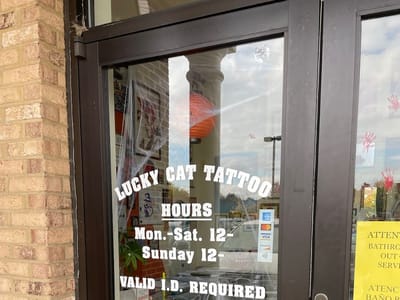 Lucky Cat Tattoo