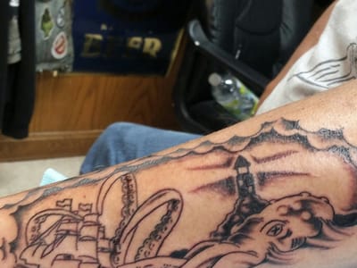 Lucky Squirrel Tattoo