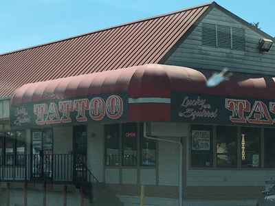 Lucky Squirrel Tattoo