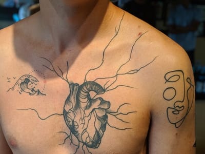 Modern Electric Tattoo