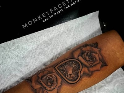 Monkey Face Tattoos