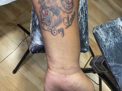 Monkey Paw Custom Tattoo