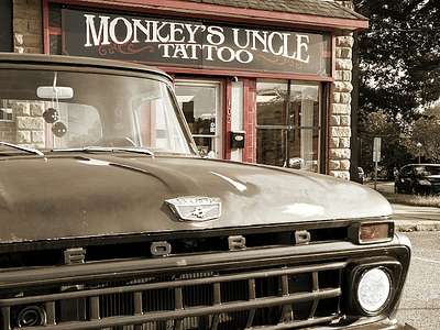 Monkey's Uncle Tattoo