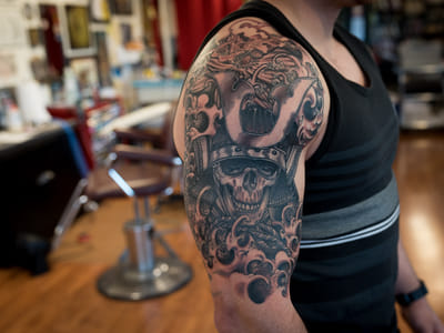 Monkey Wrench Tattoo