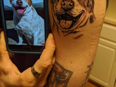 Mouse's Custom Tattoo