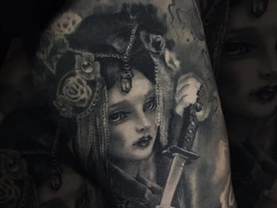 murder of crows tattoo