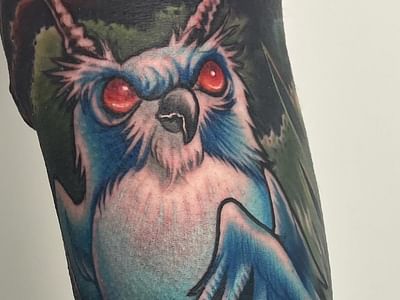 Mystic Owl Tattoo