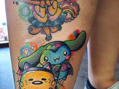 Neon Scorpion Tattoo Collective