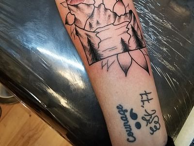 Nobody's Hero Tattoo