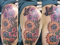 Old Black Lantern Tattoo