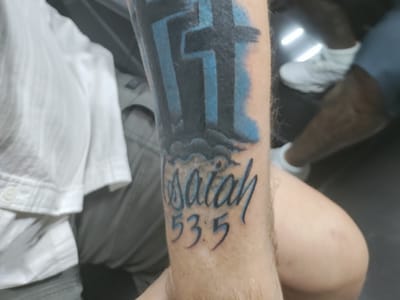 Old Black Lantern Tattoo